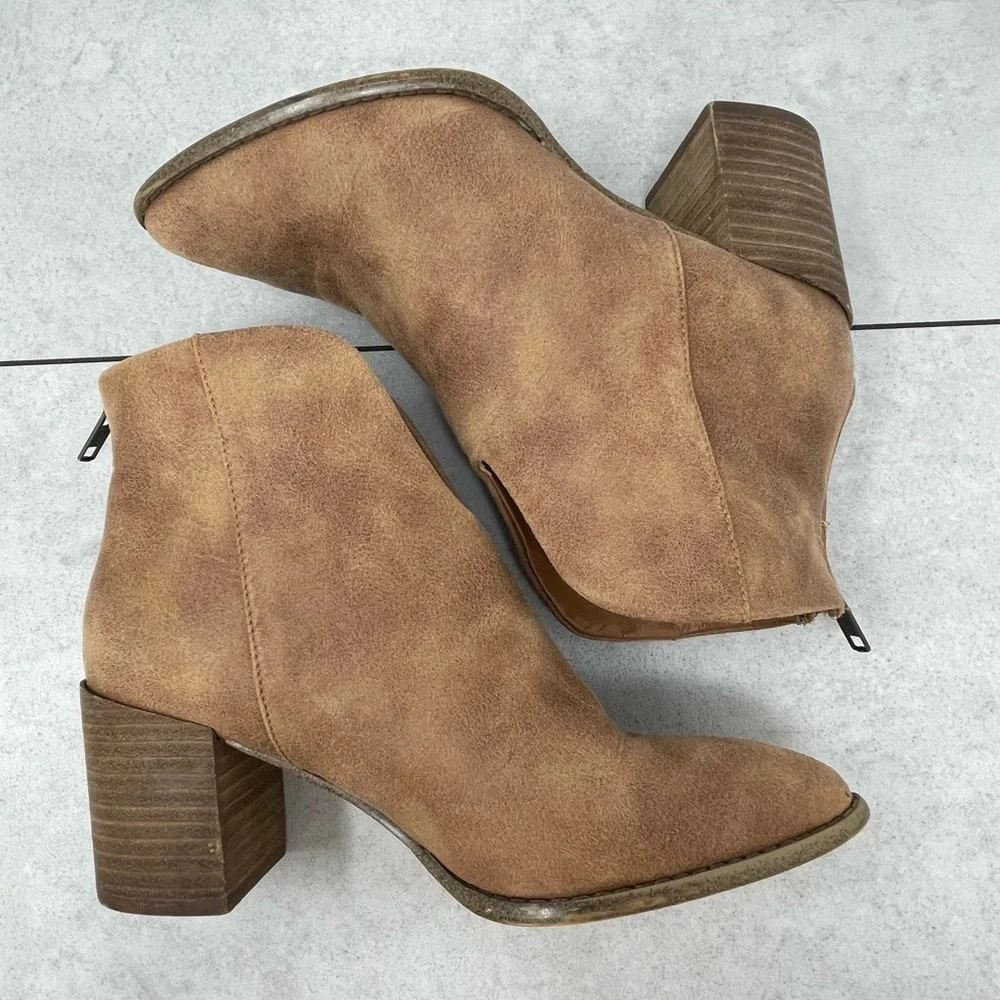 Report Women's Texas Ankle Boot, Tan, Size 7.5 - Picture 6 of 11